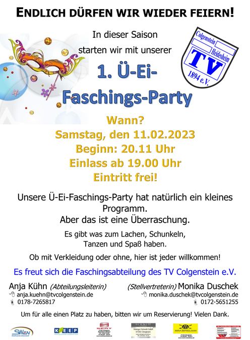 Faschingsparty